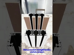 Porte coulissante en aluminium