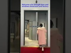 Porte coulissante à double vitrage