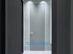 Porte en aluminium avec double verre