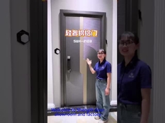 Porte en aluminium bicolore