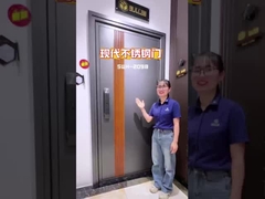 ShengW nouveau produit porte en aluminium