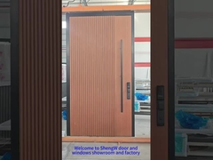 Porte extérieure en aluminium