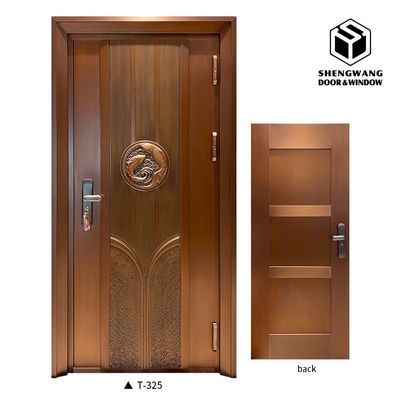 Porte de jardin en aluminium de style swing avec système de verrouillage multi-points sécurisé
