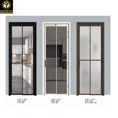 Blanc et noir Pour la villa PT Porte Slimline Porte coulissante résistante aux intempéries
