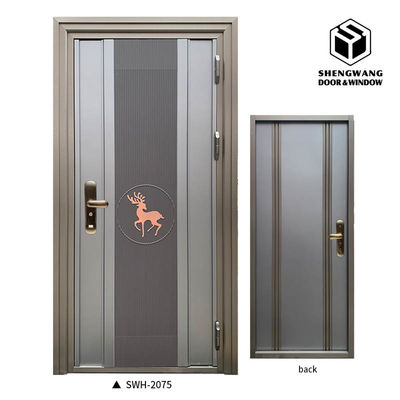 Taille personnalisée Porte swinging en acier inoxydable
