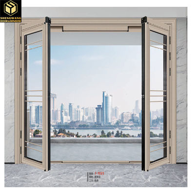 Porte coulissante en aluminium à charnière sur mesure Porte coulissante en aluminium à charnière extérieure