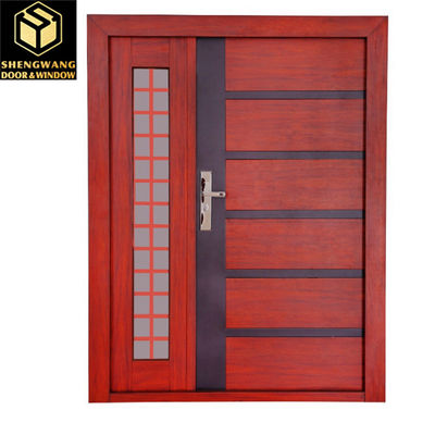 Couleur personnalisée Tout aluminium Porte d'entrée Isolation acoustique Pour l' hôtel