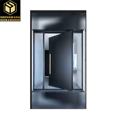 Hôtel Villa Porte en verre pliable en aluminium Appartement Porte en verre bipliée en aluminium