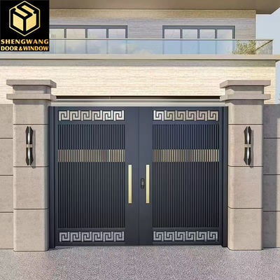Ouvrez et fermez facilement votre entrée avec des portes coulissantes en aluminium durables