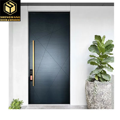 Porte pivotante en aluminium pour le salon, la chambre à coucher, la cuisine et plus encore en cas d'incendie