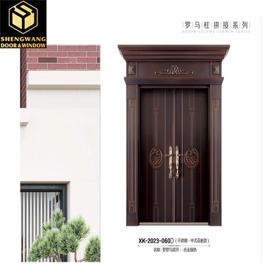 Écran coulissant Porte coulissante en aluminium sans cadre Porte de chambre en verre