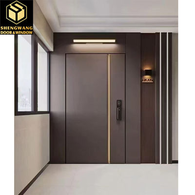 CE SMT Porte pivotante en acier inoxydable Porte pivotante de cuisine hôtelière résidentielle