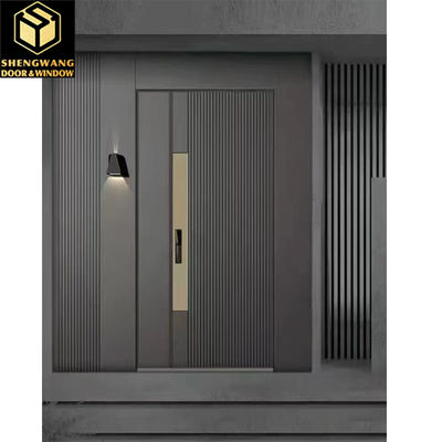 Salle de séjour Chambre à coucher Porte oscillante en acier inoxydable Salle de bain Mode Porte oscillante en métal