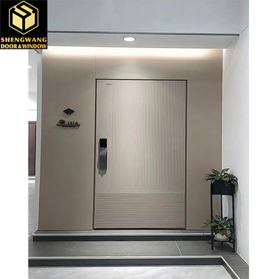 Salle de séjour Chambre à coucher Porte oscillante en acier inoxydable Salle de bain Mode Porte oscillante en métal