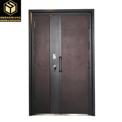 OEM ODM Porte de chambre en aluminium Protection contre l'incendie Porte en acier
