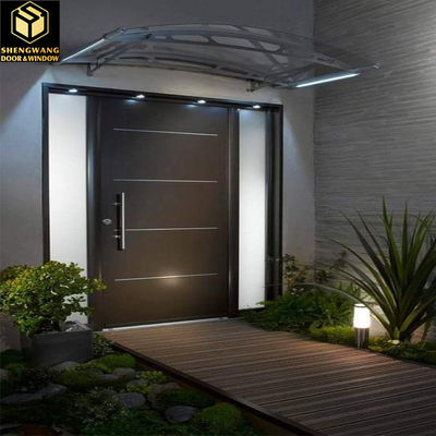 Porte battante en acier inoxydable personnalisable, certifiée CE et respectueuse de l'environnement pour votre maison
