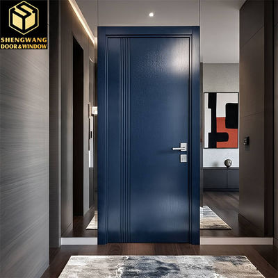 Salle de séjour Chambre à coucher Porte oscillante en acier inoxydable Salle de bain Mode Porte oscillante en métal