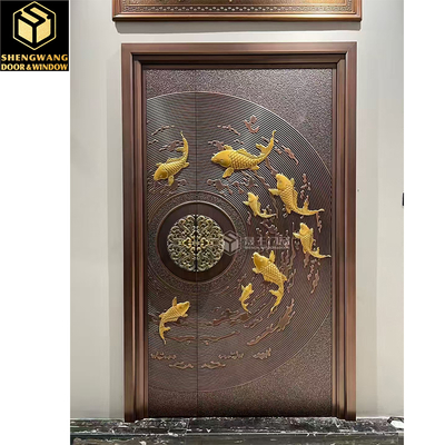 Pourquoi porte de jardin en cuivre pour porte d'entrée de maison